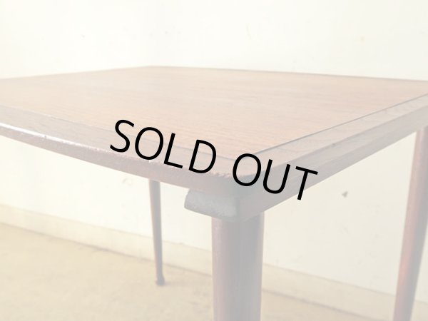 画像7: ヴィンテージ 　チーク材 ネストテーブル