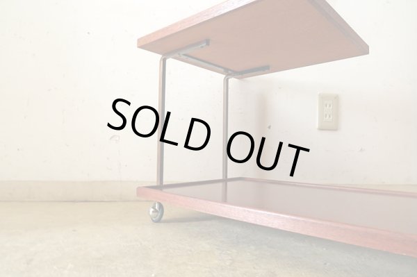 画像7: ヴィンテージ キャスター付きサイドテーブル ワゴン