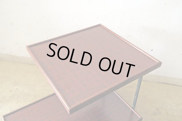 画像5: ヴィンテージ キャスター付きサイドテーブル ワゴン