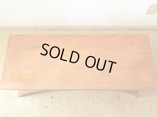 画像4: ヴィンテージ アーチ脚のローテーブル 