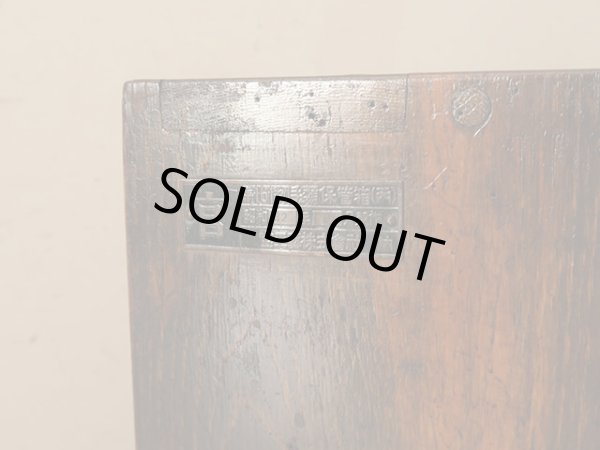 画像7: ヴィンテージ 楢材 小引き出し 切手類保管箱