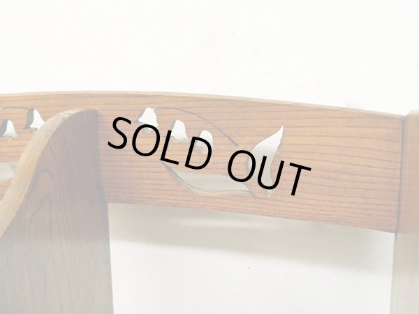 画像7: アンティーク 　蛇腹扉付き くさび式の本立て