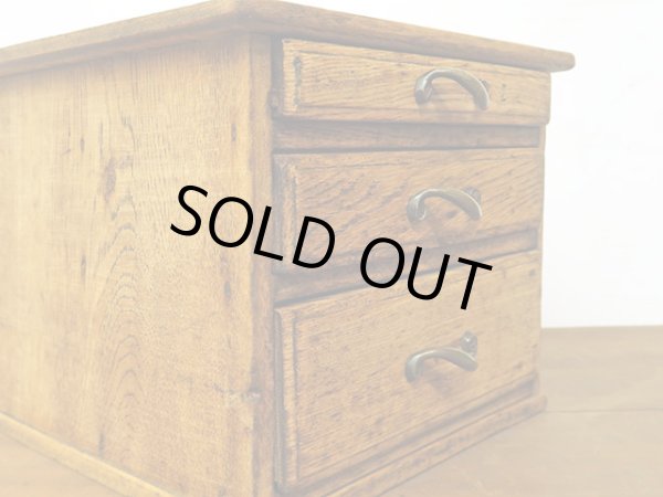 画像6: アンティーク 3杯 小引き出し