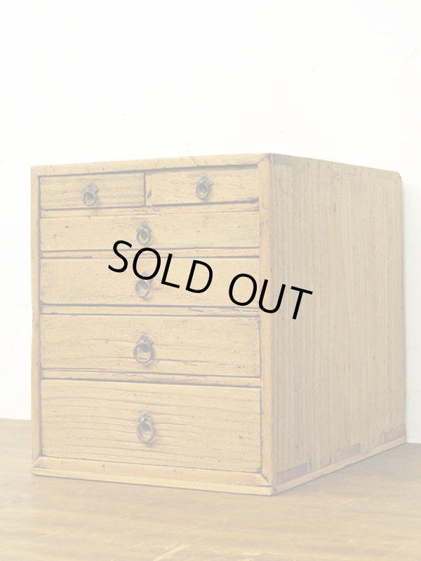 画像3: アンティーク ６杯 小引き出し