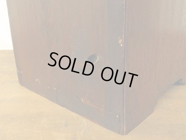 画像13: 昭和レトロ ラワン材の 5杯小引き出し