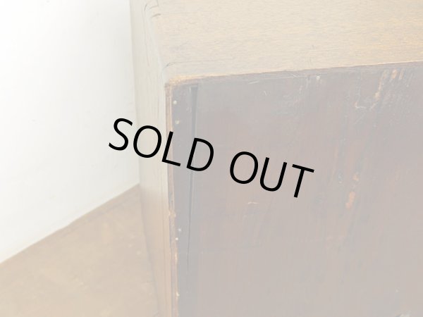 画像14: 昭和レトロ ラワン材の 5杯小引き出し