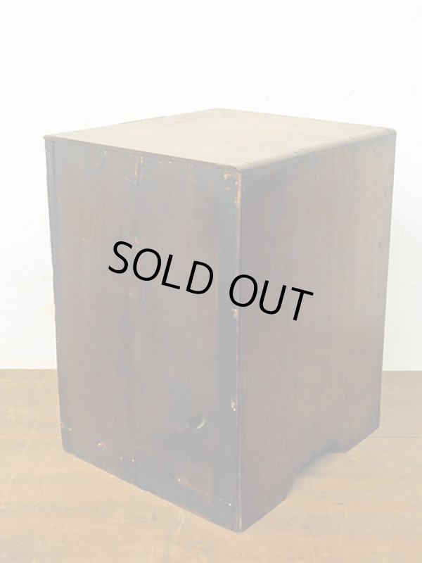 画像5: 昭和レトロ ラワン材の 5杯小引き出し