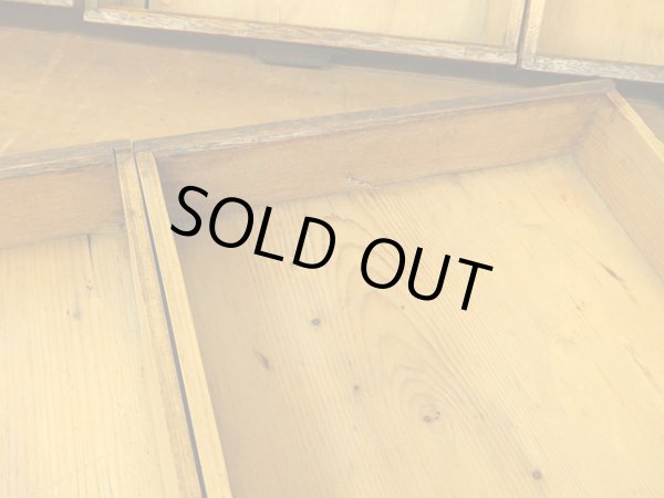 画像17: 昭和レトロ ラワン材の 5杯小引き出し