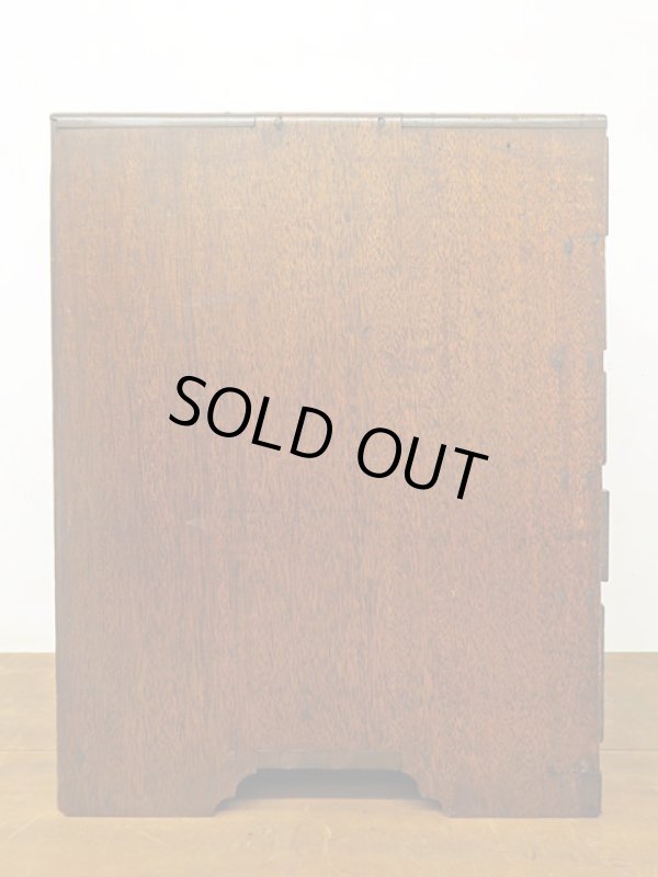 画像4: 昭和レトロ ラワン材の 5杯小引き出し