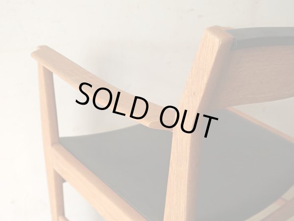 画像13: ヴィンテージ チーク材のアームチェア 北欧デザイン