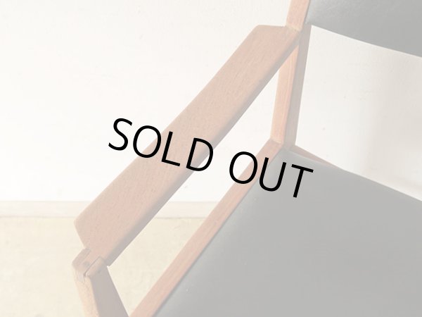 画像10: ヴィンテージ チーク材のアームチェア 北欧デザイン