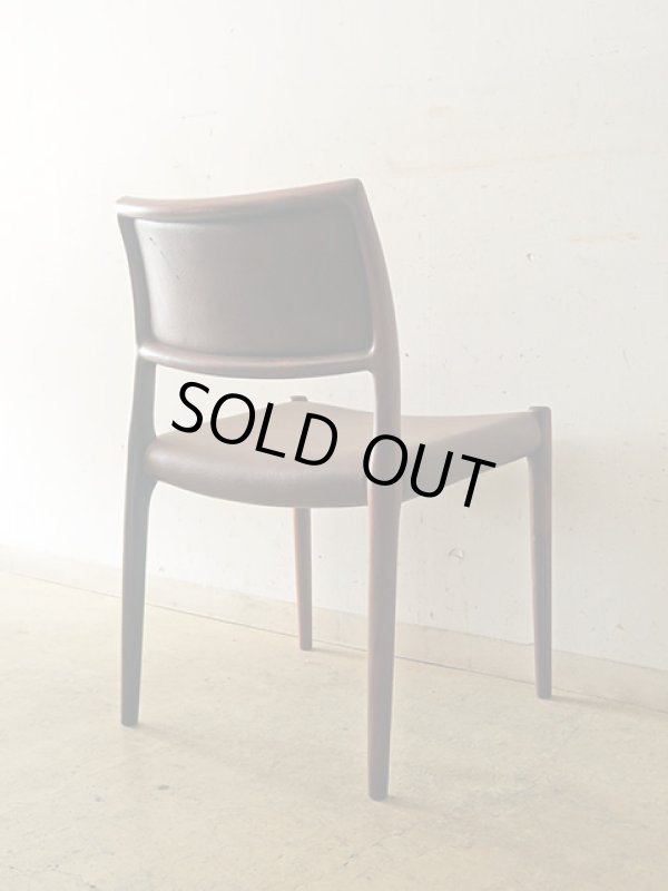 画像4: デンマーク J．L．Moller社 ダイニングチェアー NO.80 ローズウッド (2)