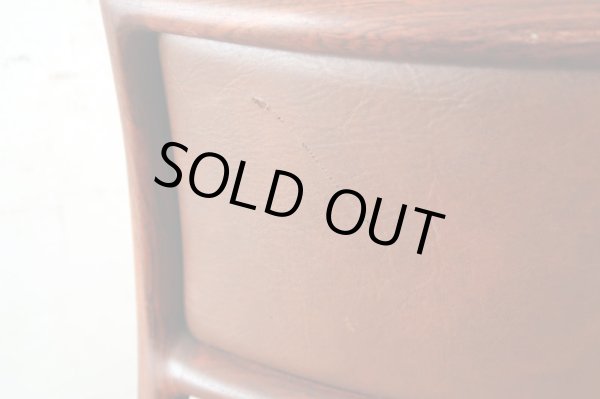 画像11: デンマーク J．L．Moller社 ダイニングチェアー NO.80 ローズウッド (2)