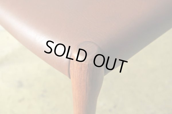 画像17: デンマーク J．L．Moller社 ダイニングチェアー NO.80 ローズウッド (2)