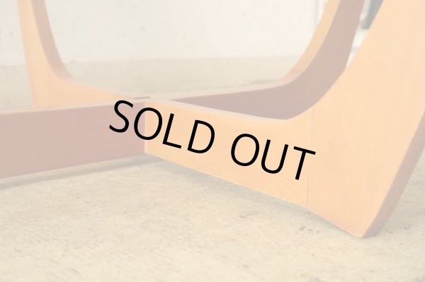 画像8: ヴィンテージ ガラストップ コーヒーテーブル