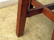 画像12: アンティーク 　木製スツール 丸椅子