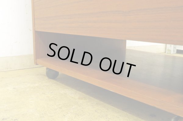 画像9: 北欧ヴィンテージ チークのBARキャビネット サイドテーブル Randers Mobelfabrik