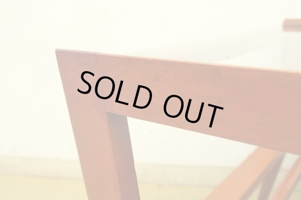 画像11: ヴィンテージ ガラストップサイドテーブル