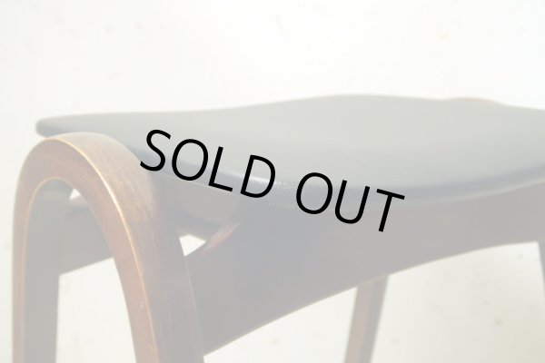 画像10: 秋田木工 スタッキングスツール 剣持勇 黒 ブラック