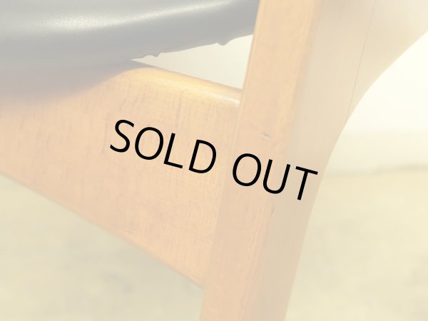 画像13: ヴィンテージ アサヒファニチャー 北欧デザインのダイニングチェア (1) 