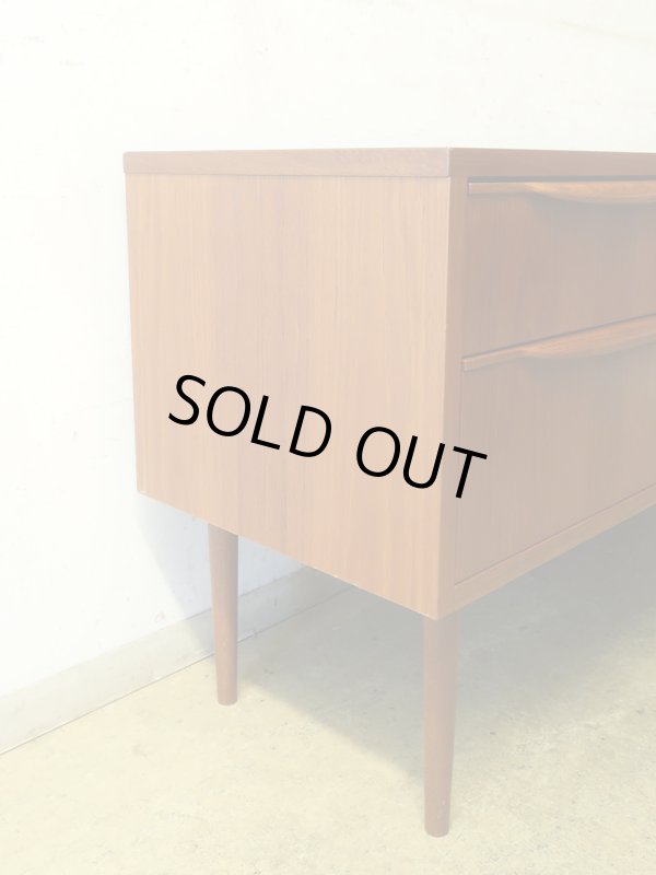 画像4: 北欧デザイン チーク材 サイドボード ローボード