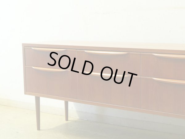 画像5: 北欧デザイン チーク材 サイドボード ローボード