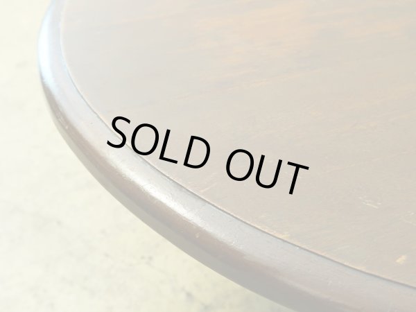 画像6: ヴィンテージ 大正ロマンな座卓 円卓 ラウンドテーブル