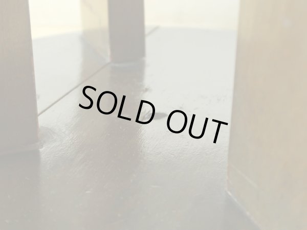 画像11: ヴィンテージ 大正ロマンな座卓 円卓 ラウンドテーブル