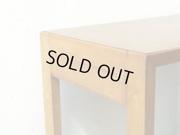 画像7: ヴィンテージ 桜材のサイドテーブル