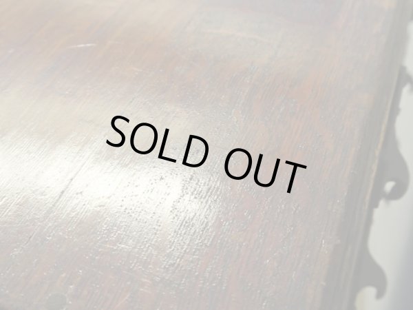 画像19: アンティーク 引き出し10杯 楢材の収納棚