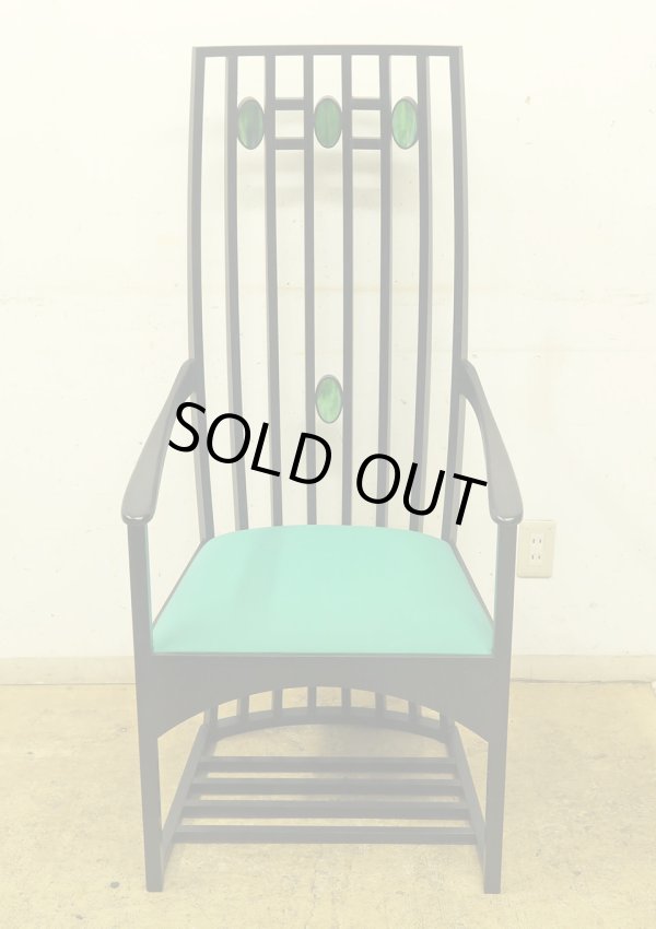 画像4: チャールズ・レニー・マッキントッシュ ハイバックアームチェア 