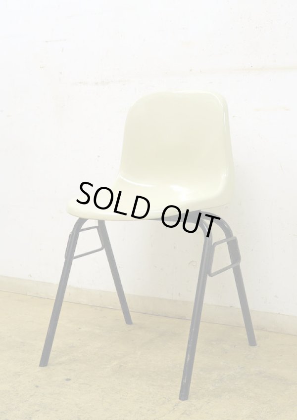 画像5: コトブキ スタッキングチェア アイボリー B