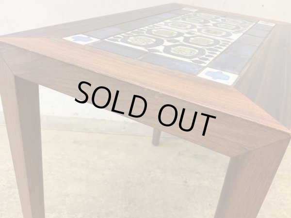 画像12: Haslev & Royal Copenhagen "Tenera" ローズウッド材タイルトップ ネストテーブル 