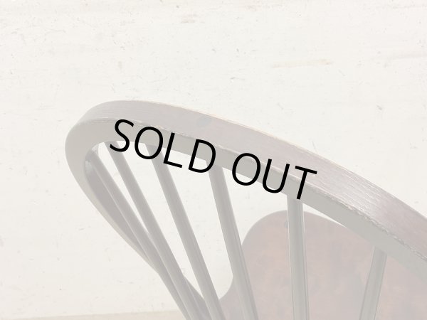 画像16: 松本民芸家具 #72 リーチチェア ミズメザクラナラ 無垢材