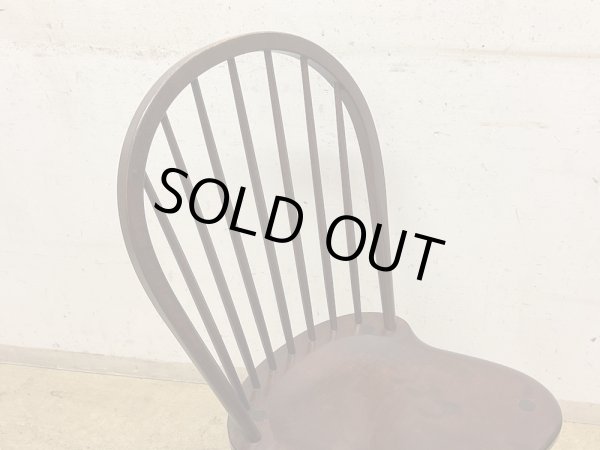 画像8: 松本民芸家具 #72 リーチチェア ミズメザクラナラ 無垢材