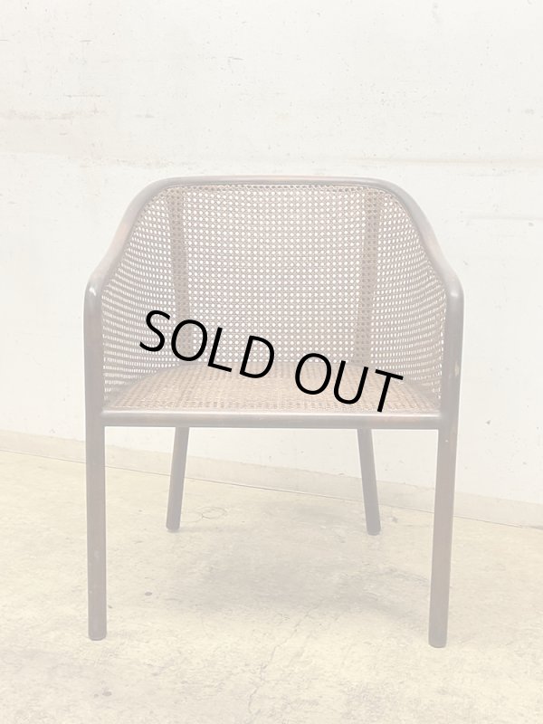 画像3: Ward Bennett ランドマークチェア ラタン 籐椅子 ウォード・ベネット (1)