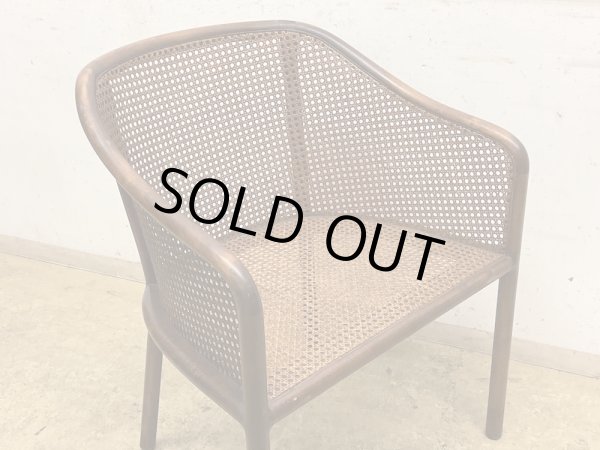 画像7: Ward Bennett ランドマークチェア ラタン 籐椅子 ウォード・ベネット (2)