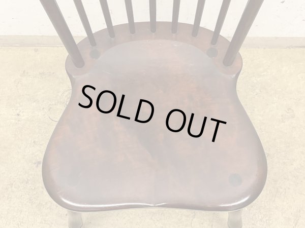 画像9: 松本民芸家具 #72 リーチチェア ミズメザクラナラ 無垢材