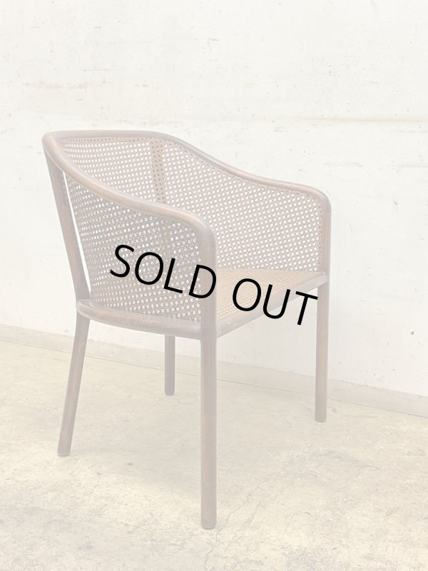 画像4: Ward Bennett ランドマークチェア ラタン 籐椅子 ウォード・ベネット (2)