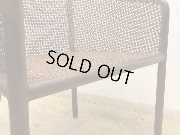 画像12: Ward Bennett ランドマークチェア ラタン 籐椅子 ウォード・ベネット (1)