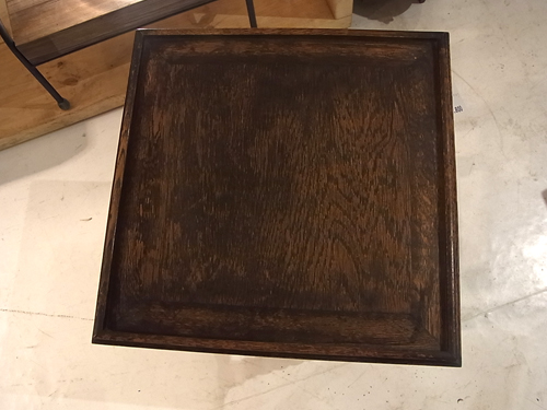 画像: 木製サイドテーブル