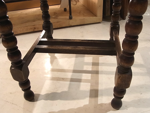 画像: 木製サイドテーブル